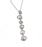 Collana Damiani Donna Surprise in Oro bianco Diamante 0.72 Ct 20043534 - 20043534